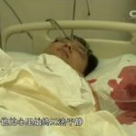 上海一医生连续工作32小时后吐血画面
